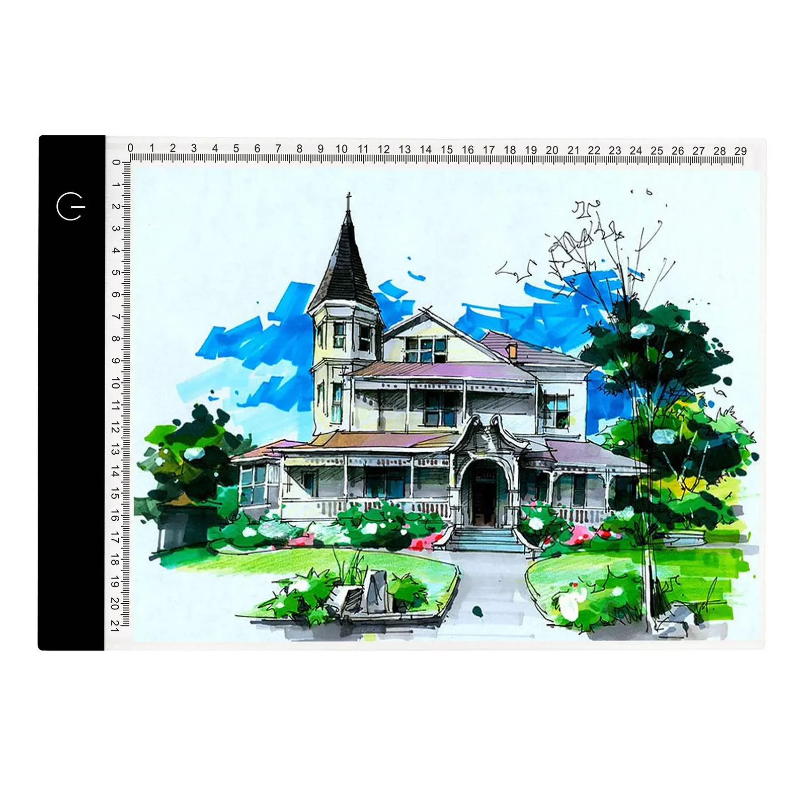 

A4 Dimmable LED Artcraft Light Box Tracer Slim Light Pad for Tablet & USB Cable