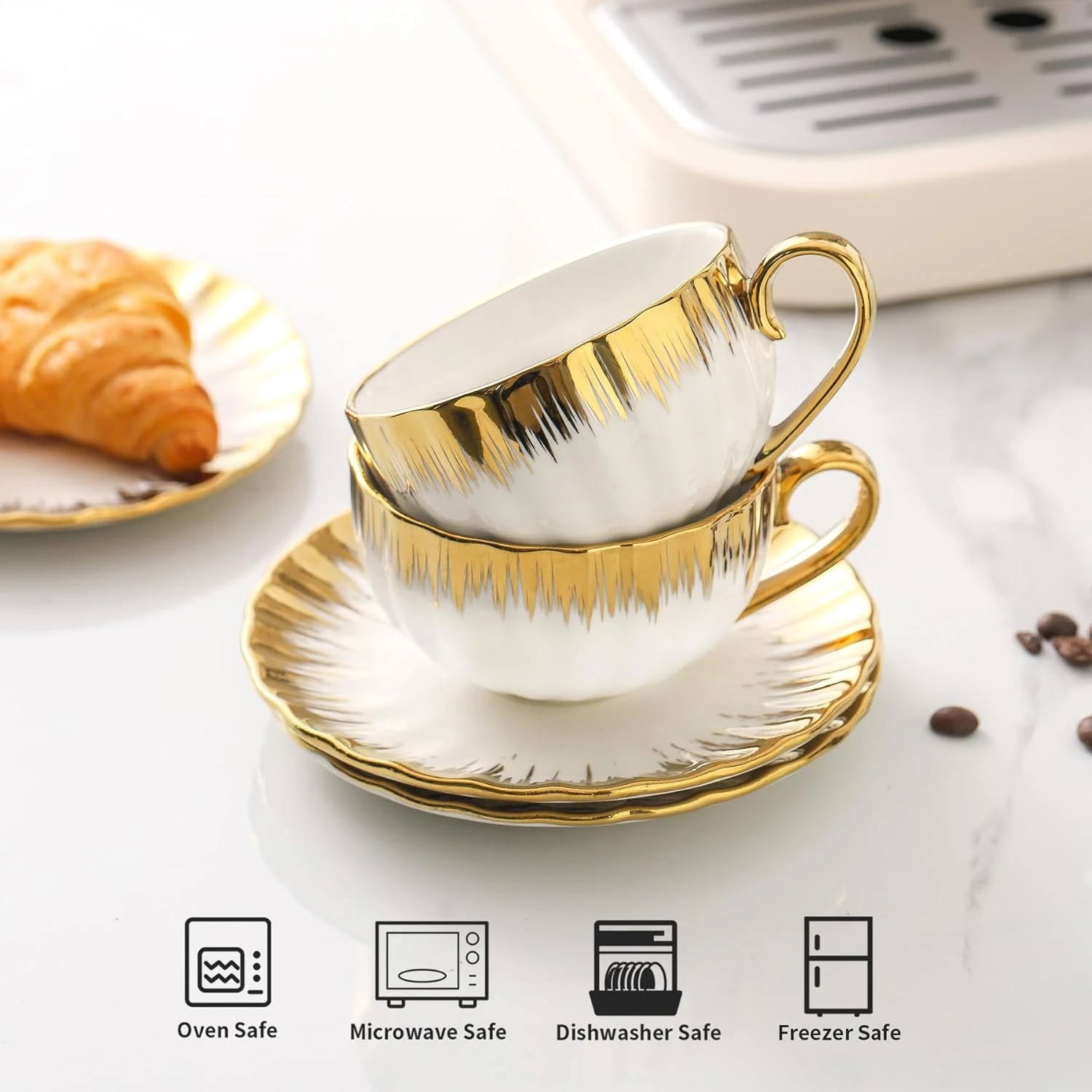 Керамическая чашка для капучино White |