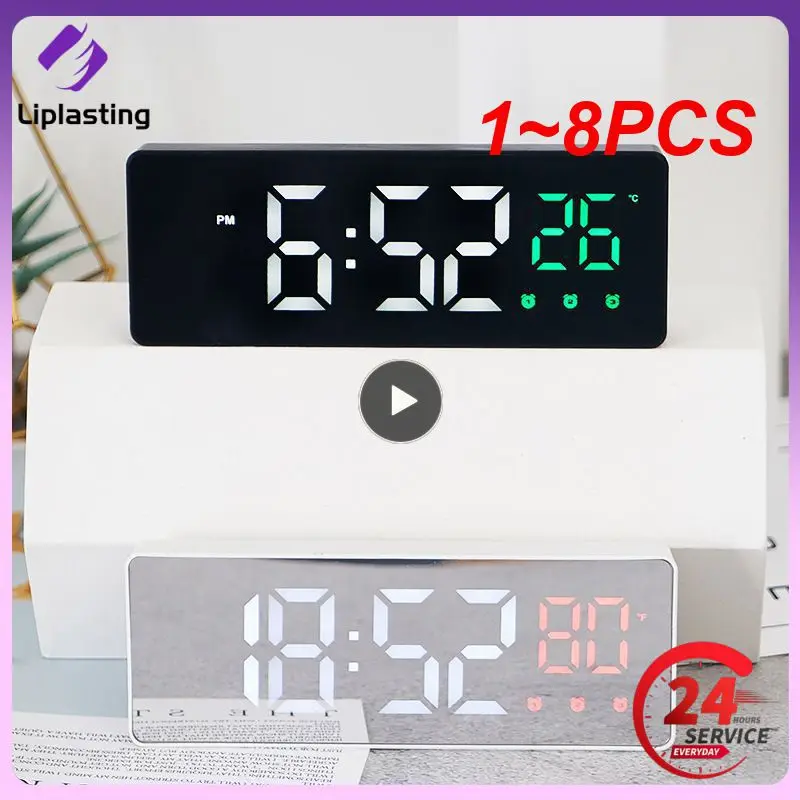 

1~8PCS Gym Timer Countdown Count up Stopwatch LED Interval Timer Workout Fitness Clock Countdown/UP/Stopwatch Magnetic &USB