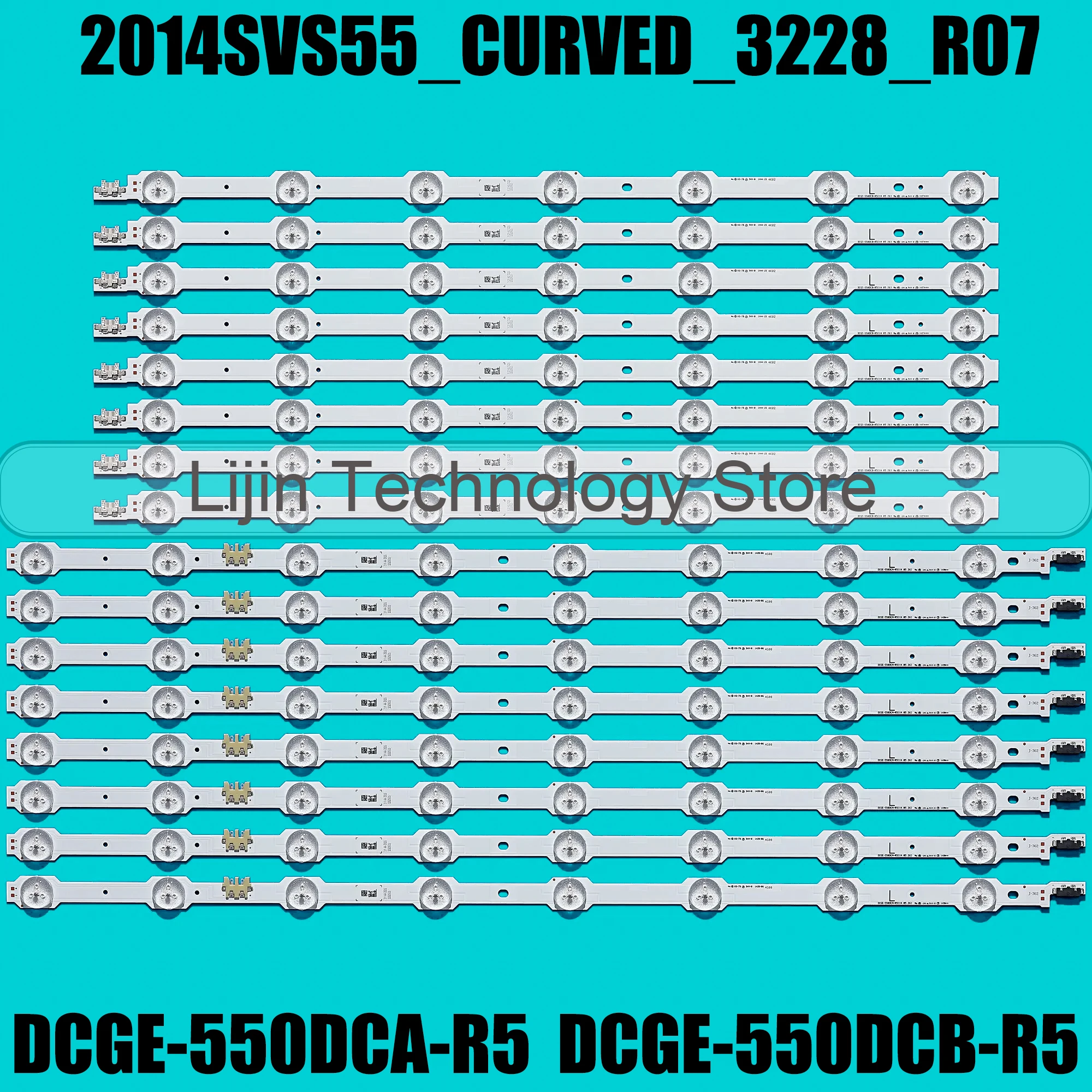 Светодиодная лента для 2014SVS55 UE55HU7100 UN55HU7250 UA55HU7200 UN55HU7200G UE55HU7200 BN96-33493A BN96-33494A DCGE-550DCA-R5