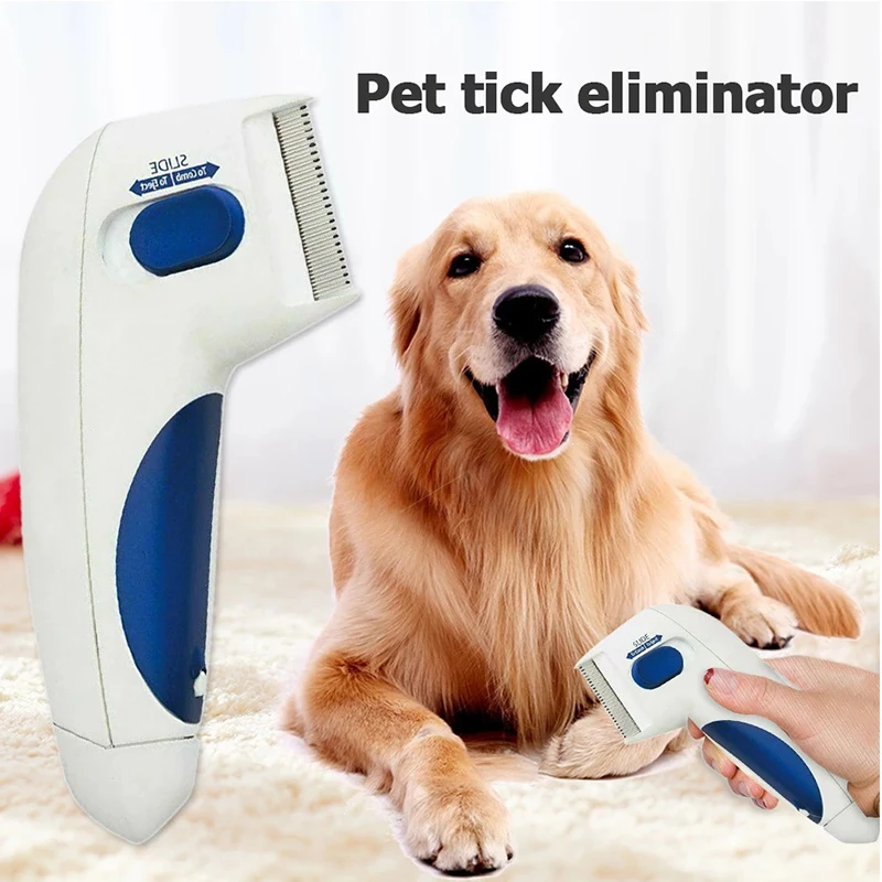 

Portable Electric Pet Flea Lice Cleaner Comb Grooming Removal Tools For Cat Dog Cleaning Brush Anti Flea Pet Cleaning Supplies