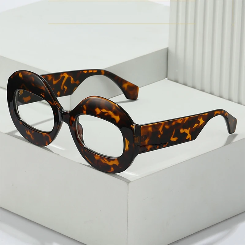 

Oval Frame Men Women Sunglasses Classic Luxury Vintage Fashion Male Female Driving Travel Leopard Sun Glasses Sunshades Eyewear