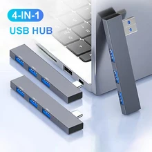USB C HUB 3.0 Type C 3.1 4 Port Multi USB Splitter OTG Adapter For Xiaomi Lenovo Macbook Pro 13 15 Air Pro Computer Accessories