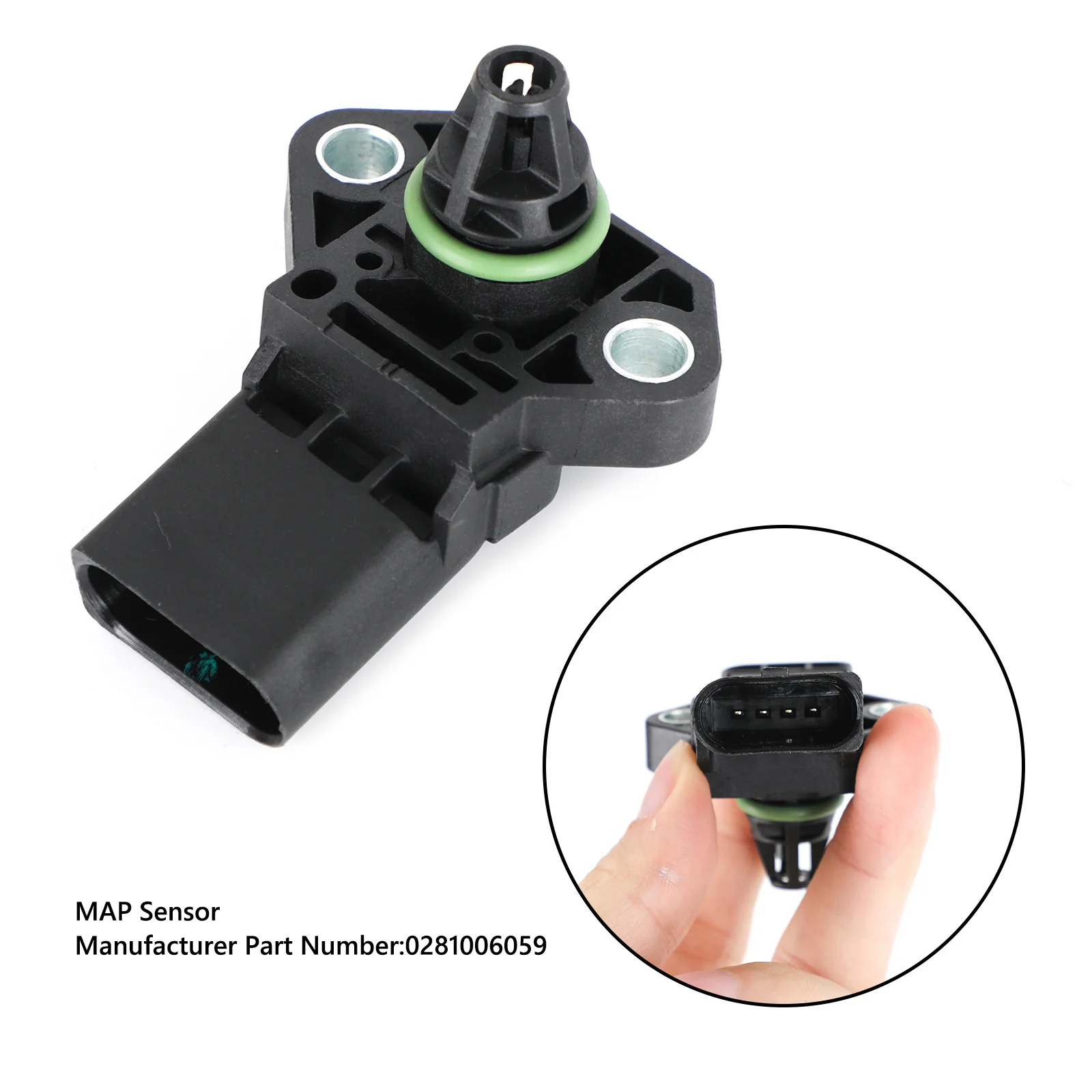 

Датчик давления воздушного впускного коллектора Areyourshop для двигателей Audi 1,9 TDI 0281006059 038906051 03K906051, автозапчасти