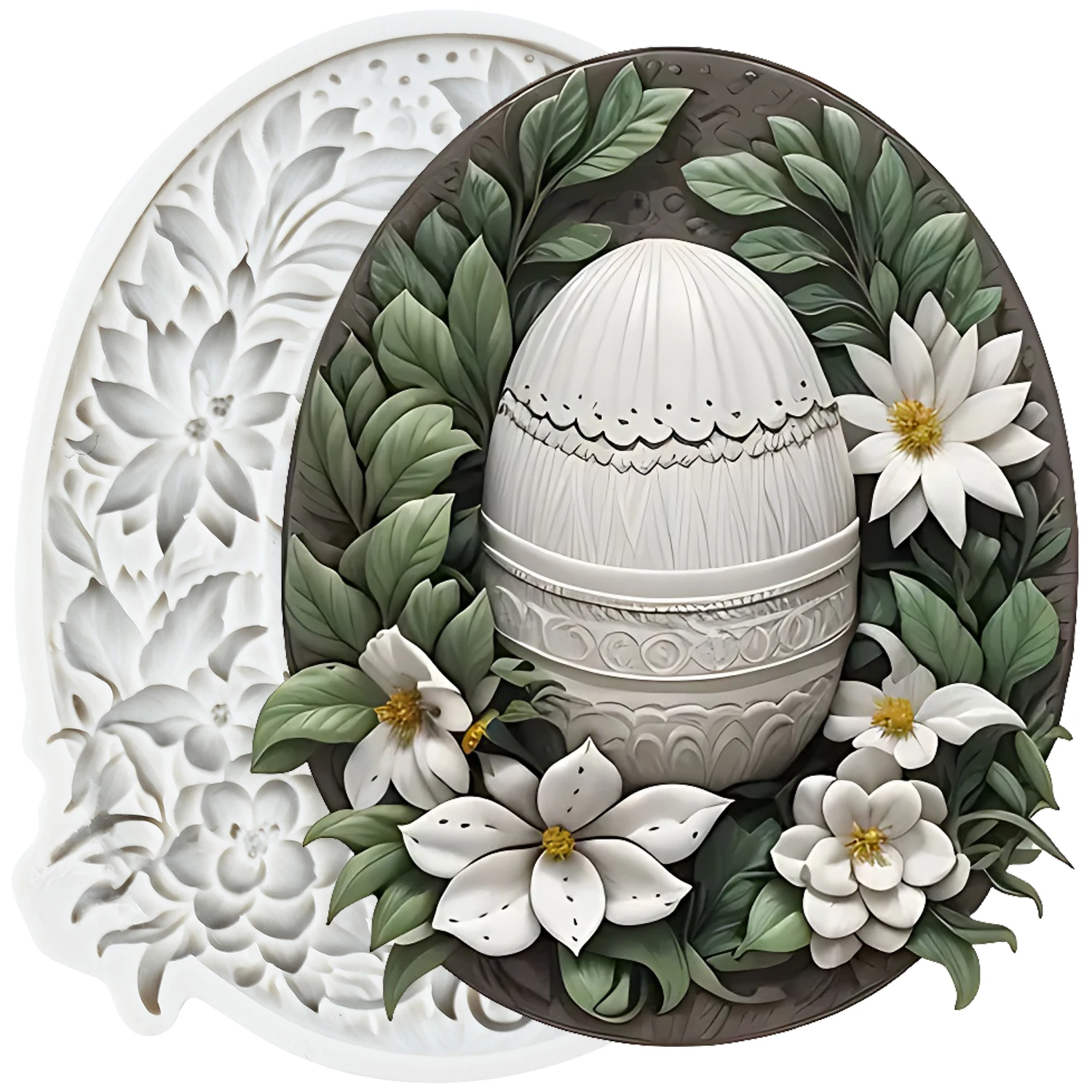 

Силиконовые формы для пасхальных яиц Mujiang