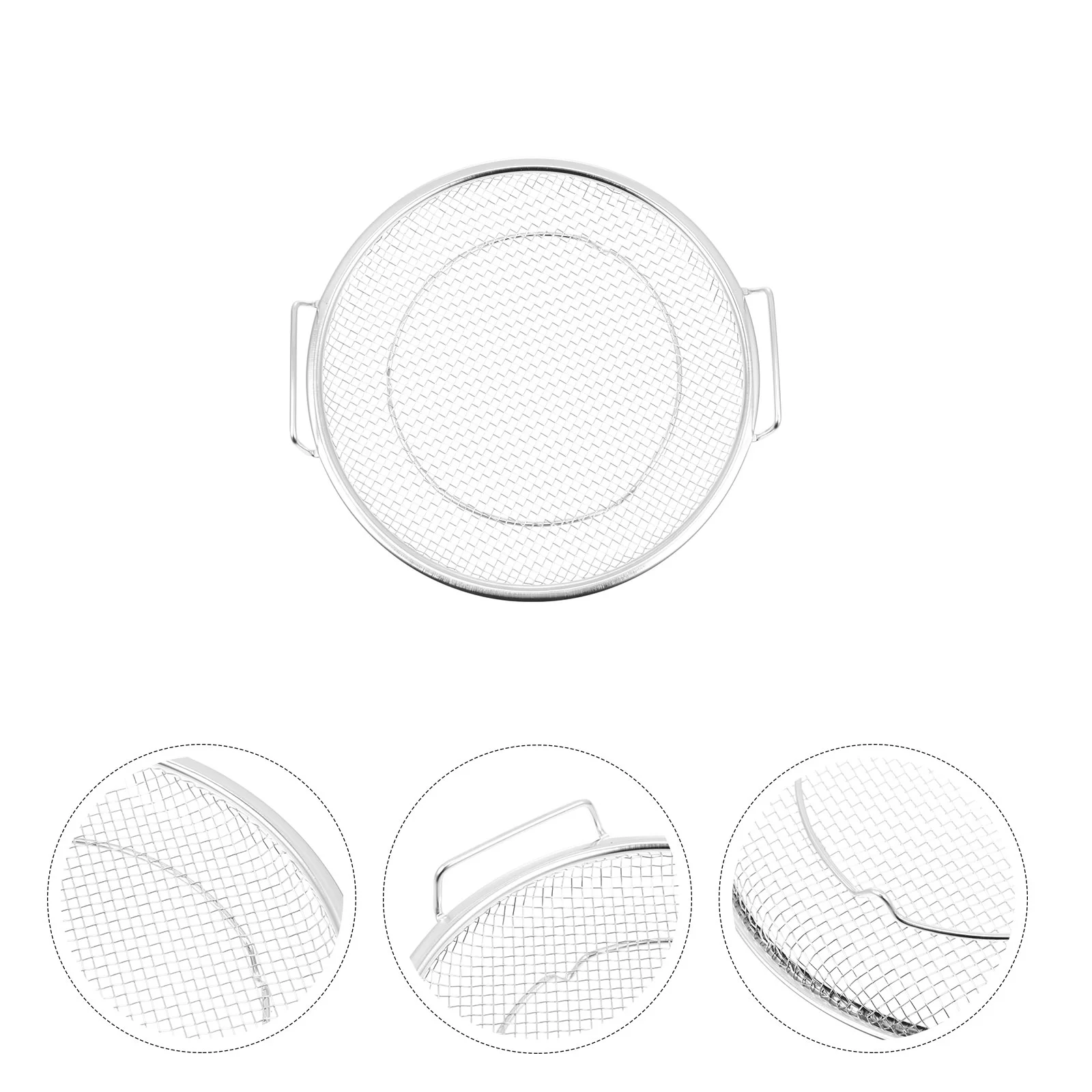 Basket Kitchen Supplies Draining Steaming Rack Holes Can Sto