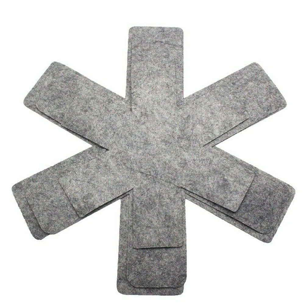 

3pcs Non-stick Protection Pad Pan Protect Surfaces For Cookware Felt Protector Anti Scratch Non Stick Cookware Utensils Tool