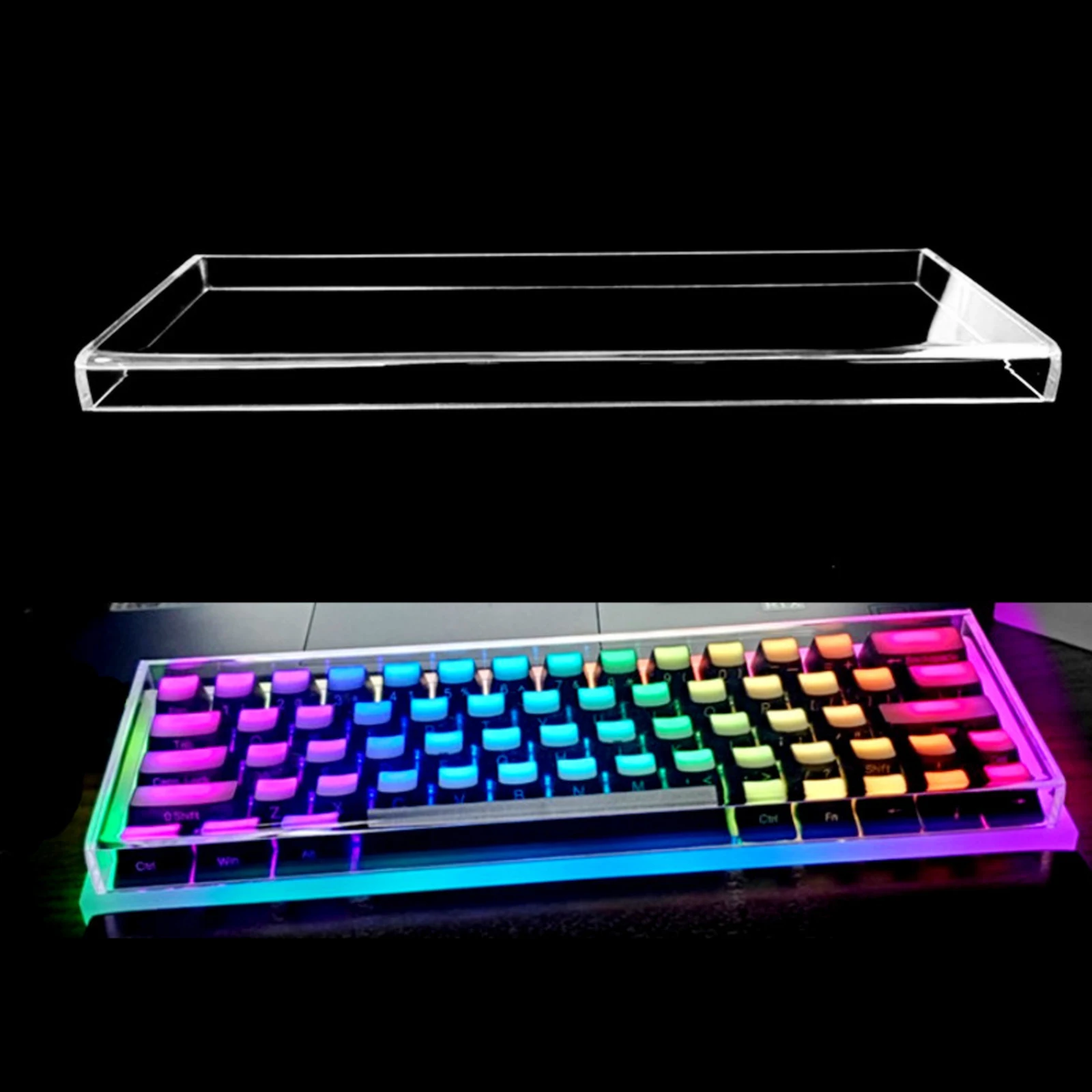 

Mechanical Keyboards Dust Cover Clear Durable Protective Professional Protector Case for Desktop Gaming Keyboard Computer Office