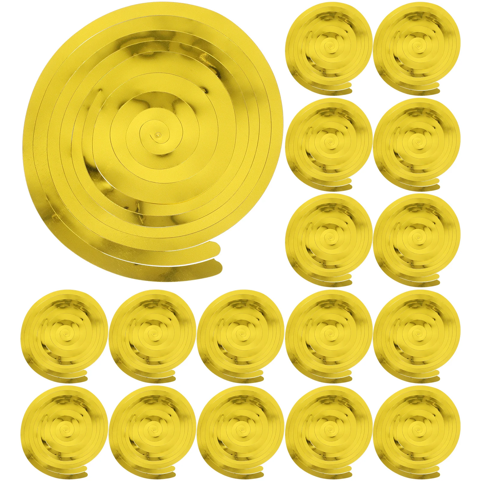

30pcs Ceiling Hanging Decor Spiral Pendant Eye-catching Hanging Swirl Decor Party Favor