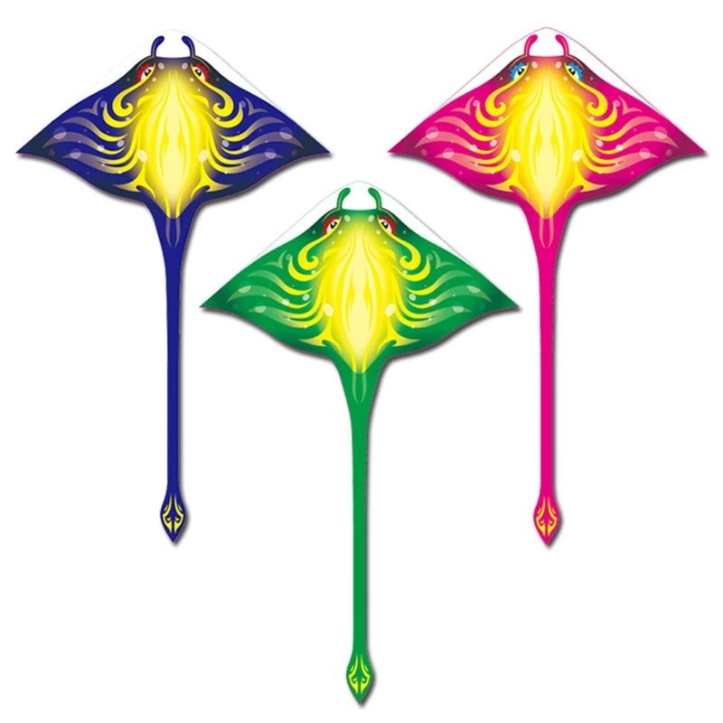 

Nylon Long Tail Fish Kite Large for TRIANGLE Wind Kite Garden Parent-Child Activ