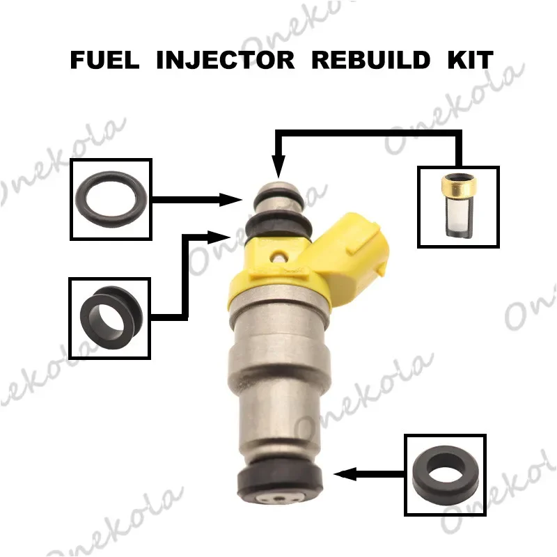 Ремкомплект топливной форсунки Orings Фильтры для NISSAN Skyline TOYOTA Mark2 RB25D RB30E 1001-87094