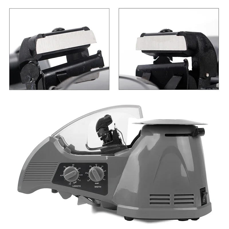 ZCUT-870 Практичная упаковочная машина 220 В ширина 3–25 мм для резки ленты настольный