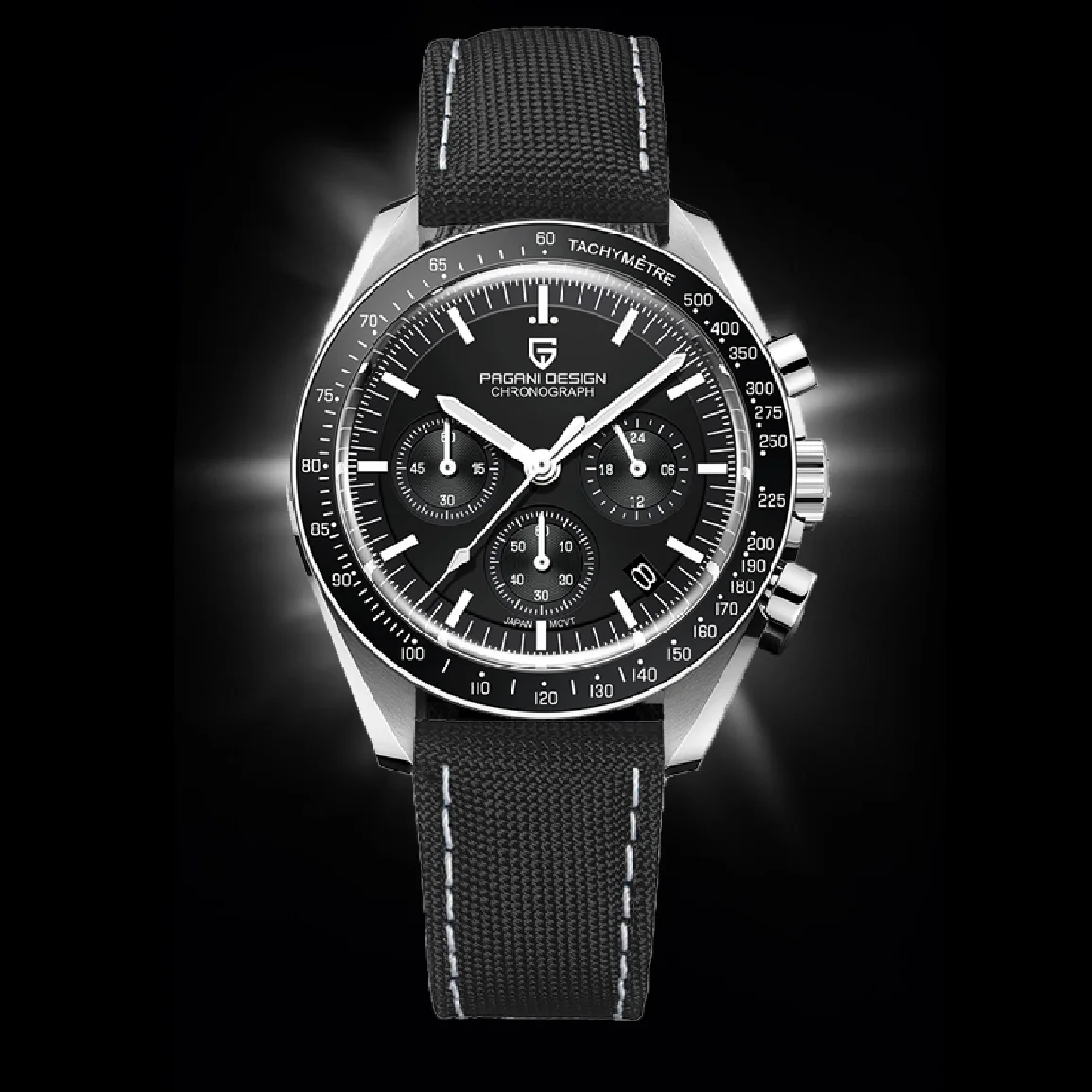 

Часы наручные PAGANI Мужские кварцевые, роскошные дизайнерские автоматические с хронографом и сапфировым стеклом, из нержавеющей стали, VK63, 2023