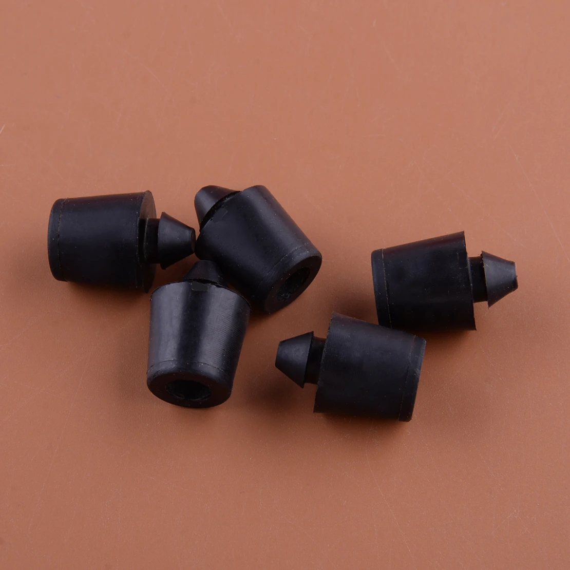 

5 шт. автомобильный передний бампер, капот, стоп-опора, буферная накладка, подходит для Nissan Qashqai, резиновая