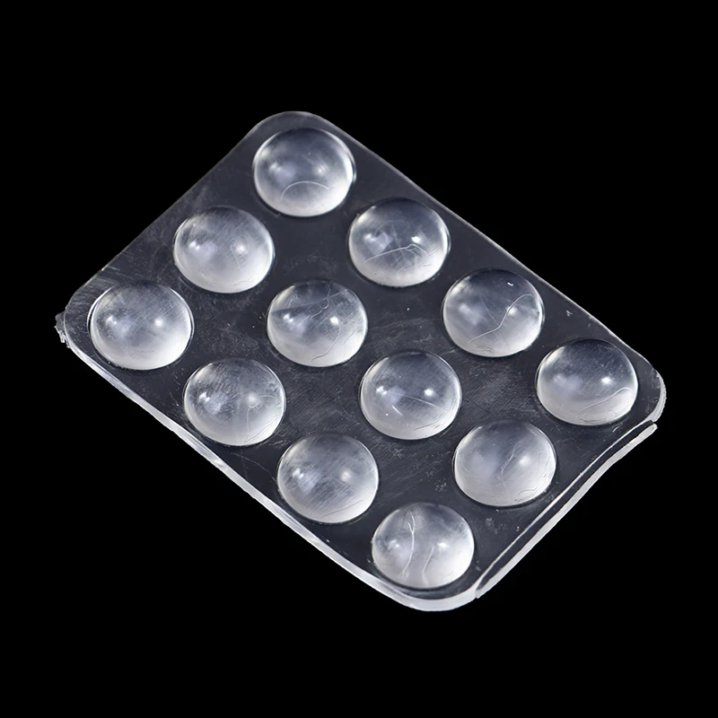 

24PCS Self Adhesive Silicone Furniture Pads Cabinet Bumpers Rubber Damper Buffer Cushion Protective Furniture Hardware