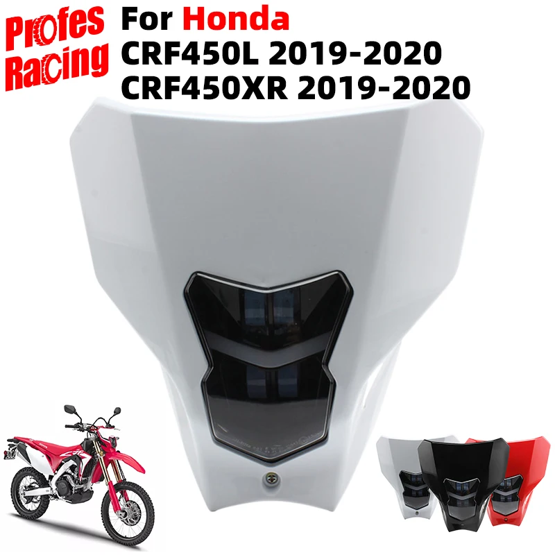 

2021 New Motorcycle LED Headlight Waterproof Plug Head Light For Honda CRF 450L CRF450XR CRF 450 450XR 450 L XR 2019 2020