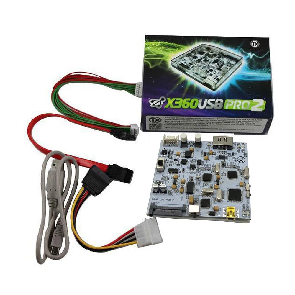 For X360 USB PRO V2 NAND-X Reinstall System Tool Programmer Cable Game Repair Kit