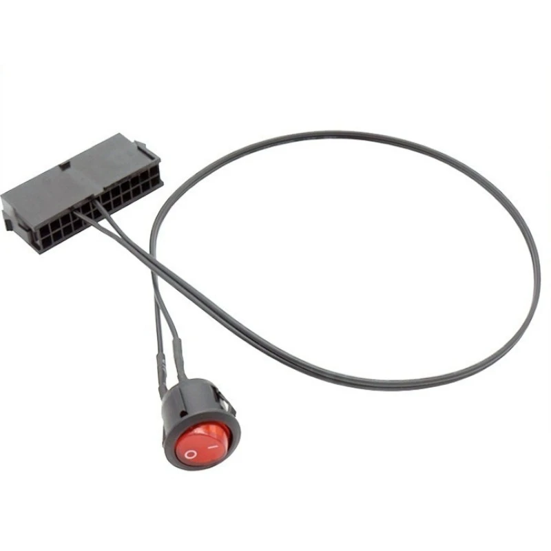 

Power Supply 24Pin Switch Wire 24P Start Wire 24 Pin Embedded Switch 18AWG