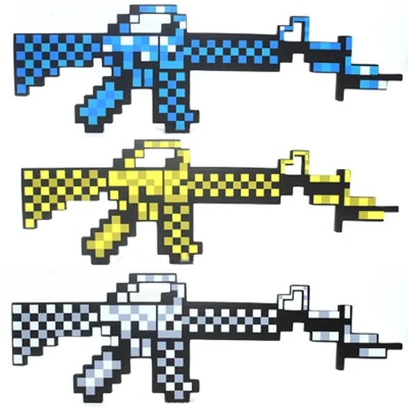 

Игрушки-фигурки для косплея, искусственная пена, пистолет EVA, игрушки, модель алмазного оружия, игрушки для детей, подарки