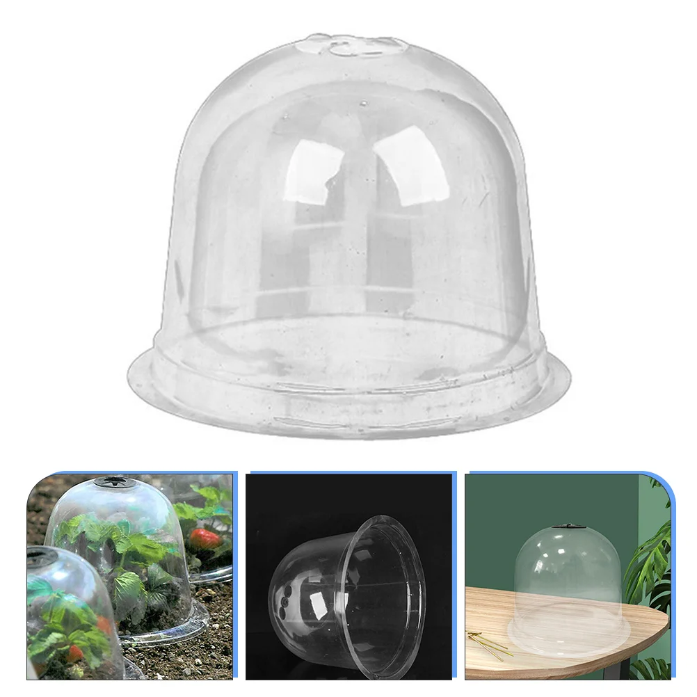 

Reusable Garden Cloche Dome Covers Greenhouse Nursery Bell Cover Frost Guard Freeze Protection for Plants Outdoors Garden Mini