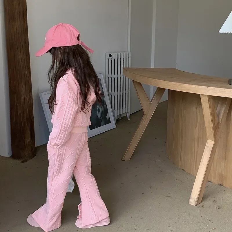 Комплекты детской одежды: топ с капюшоном и длинными рукавами + расклешенные