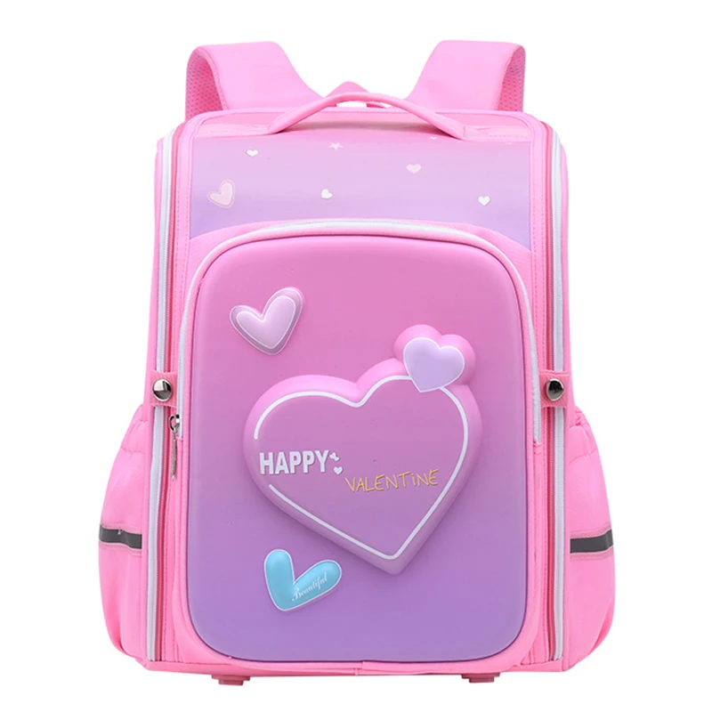 New Kids High Capacity Waterproof 1-6 Grade School bag 3D Cute Orthopedic School Bags For Girls Boys Cartoon Dinosaur Backpack