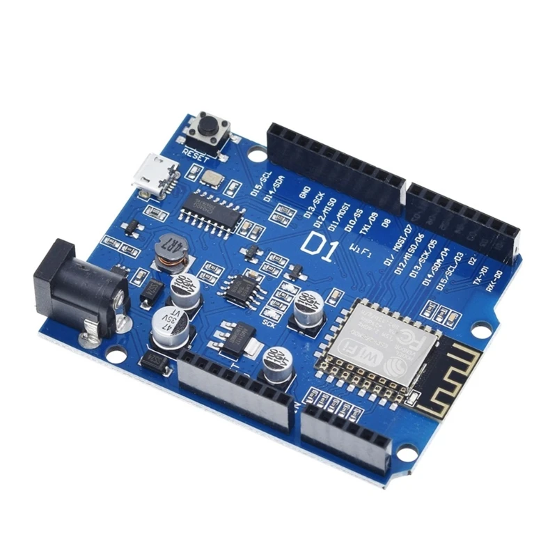 

H7JA для WeMos D1 CH340 CH340G Wi-Fi макетная плата ESP8266 экранированные модули ESP-12 ESP-12E электронная плата для Arduino