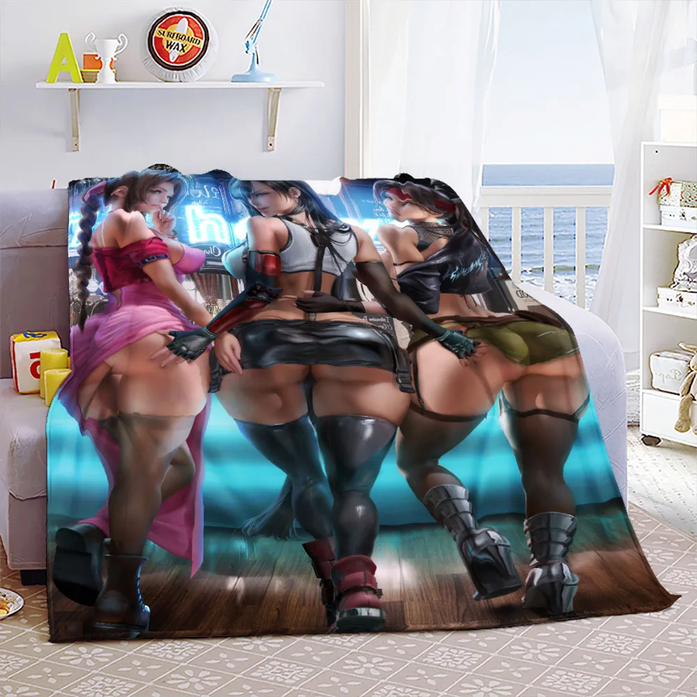 

Одеяло Фланелевое с 3D-принтом для девочек и взрослых