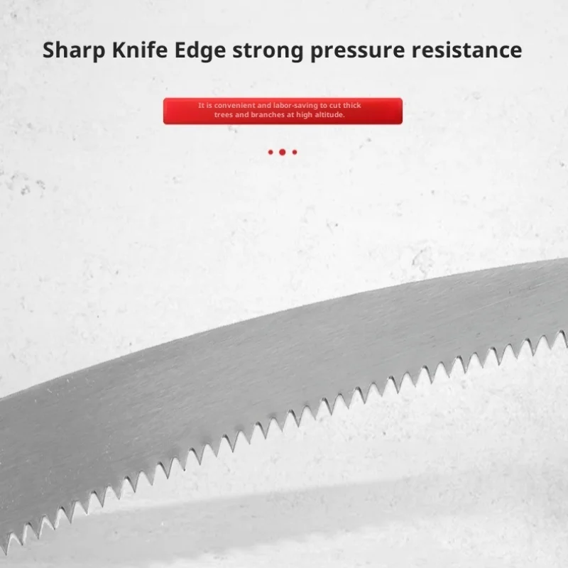 Садовый двойной шкив пила высокой ветки воздушная грубая для ветвей садовый
