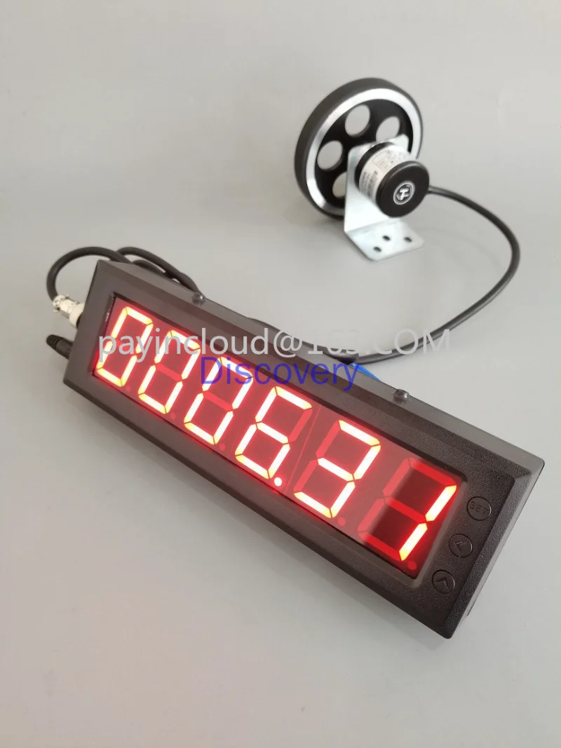 

Roller Type High Precision Electronic Digital Display Automatic Induction Winding and Edge Sealing Machine Meter Recorder Encode