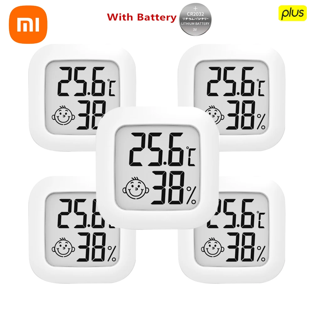 Xiaomi YOUPIN-termómetro Digital para el hogar, Sensor de temperatura LCD para interiores, medidor de humedad, higrómetro para habitación, estación meteorológica