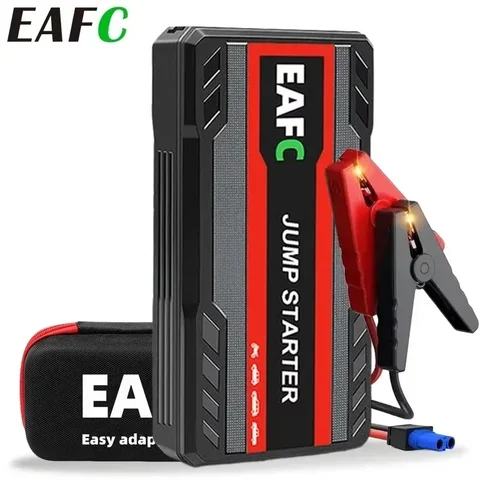 EAFC Jump Starter Power Bank 12 В Усилитель для запуска автомобиля 600A Быстрое зарядное устройство Устройство автоматического запуска Powerbank Бензиновый дизель