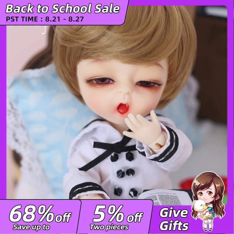 Lutsbjd Luts Tiny Delf Луи fullset 1/8 кукла BJD фигурки из смолы Luts AI YOSD набор куклы игрушки napi yosd alieendoll delf jiont