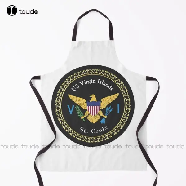 

Us Virgin Islands St. Croix American Paradise Apron Kitchen Apron Women For Women Men Unisex Adult Household Cleaning Apron New