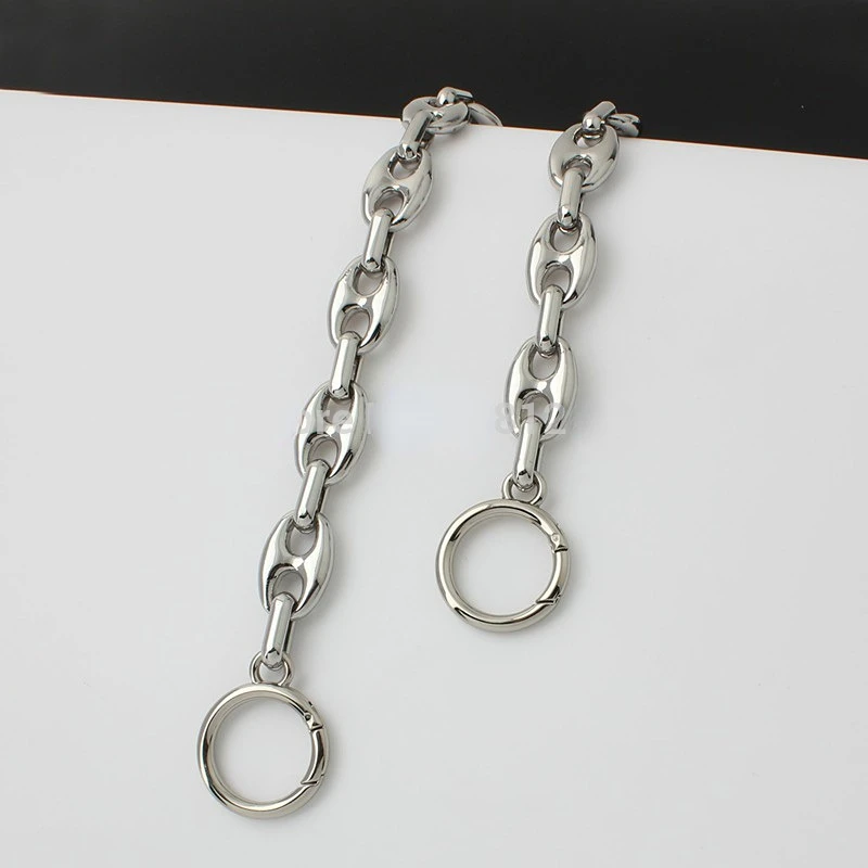 13mm NEWThick Chain Bag Strap Part DIY Handles Pig Nose Shoulder Strap Women Bag Accessories Suitable For handbag Crossbody Bag