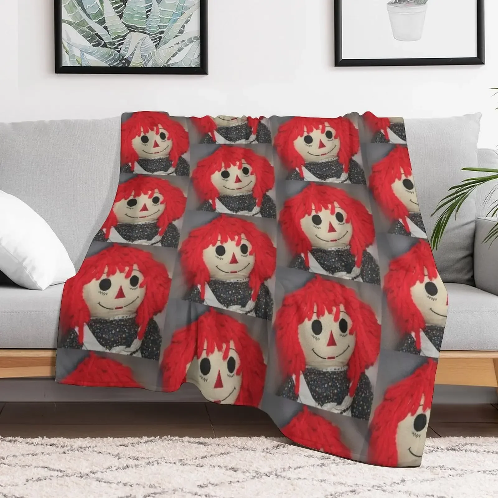 Одеяло Sweet Raggedy Ann винтажные большие одеяла