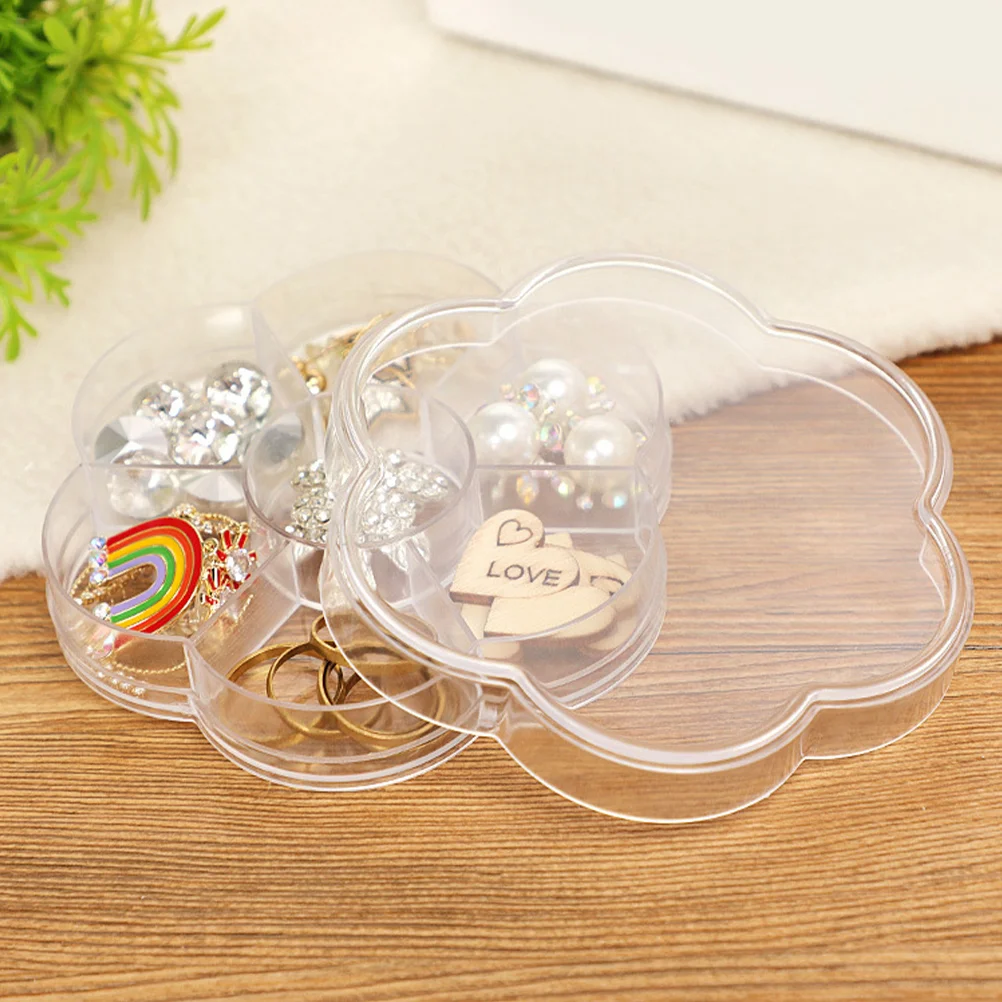 10 шт. коробка для хранения ювелирных изделий органайзер колец контейнеры бисера