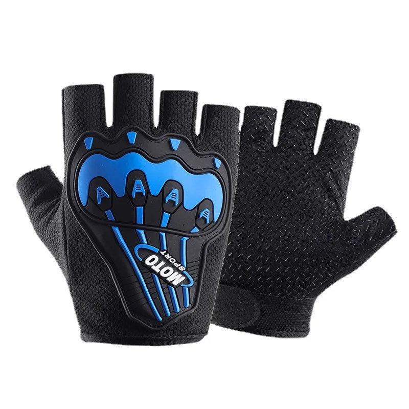 

New Black Cycling Gloves Breathable Sweat Comfortable Women Men Bicycle Gloves Anti-slip Shockproof Bicycle Motorcycle Gloves