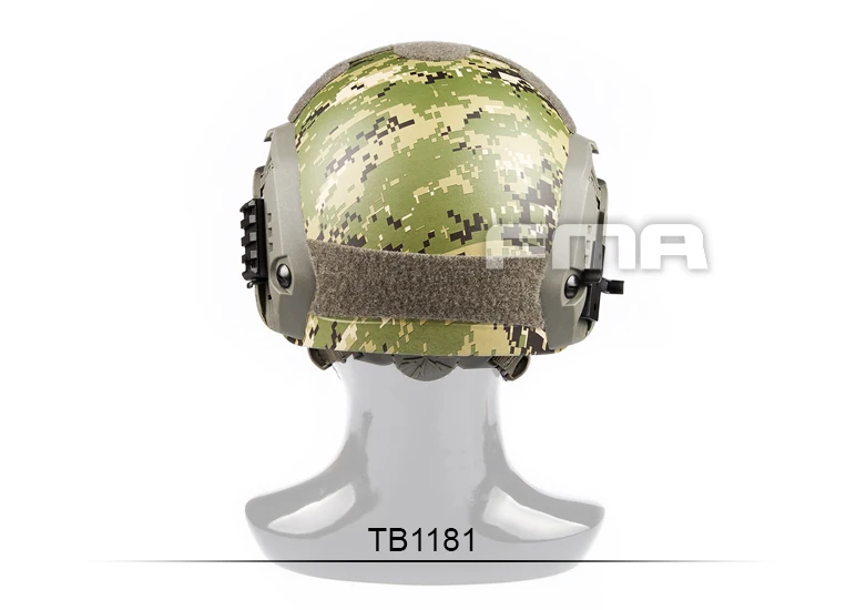 Тактический шлем для страйкбола MA Digital Camo Marine Spuer High-Cut AOR1 AOR2 (art.: 3920d3237306e) - 3920d3237306e