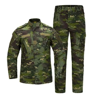 camo hunting clothing tactical uniform military army bdu set training clothes multicam camouflage airsoft combat ghillie suit