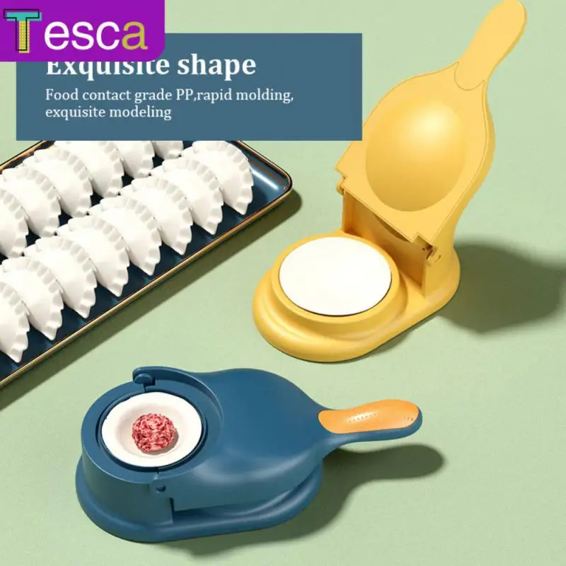 

Dumpling Mould Baking 2 In1 Dumpling Maker Reusable Pastry Kitchen Tools Dough Pressing Tool Portable Artifact Press
