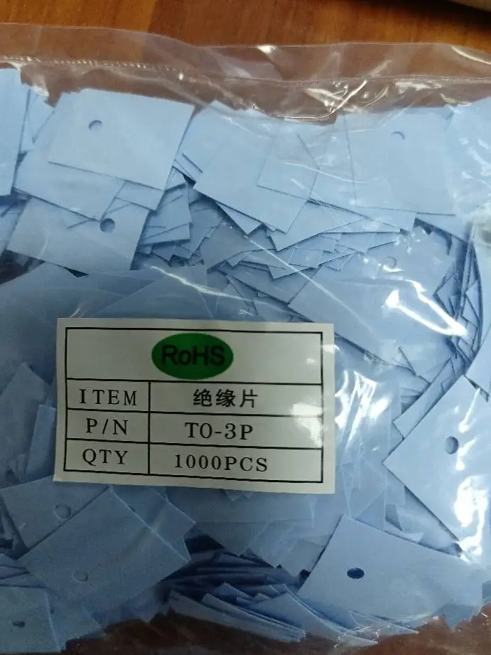 

1000 PCS Large TO-3P TO-247 silicone sheet insulation pads silicone insulation film