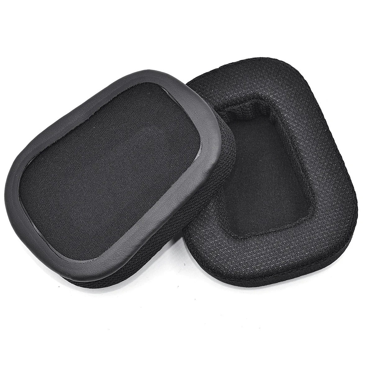 Фото Амбушюры для наушников для Logitech G633 G933, подушка, губчатый чехол, дышащая кожаная сетчатая крышка для ушей, защитный чехол для гарнитуры №2