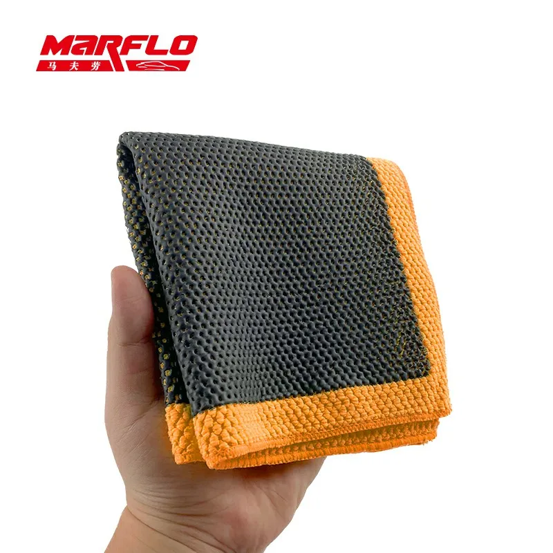 

Marflo точечное Глиняное полотенце из микрофибры для мытья автомобиля, очиститель с волшебной глиной, изготовленной Brilliatech