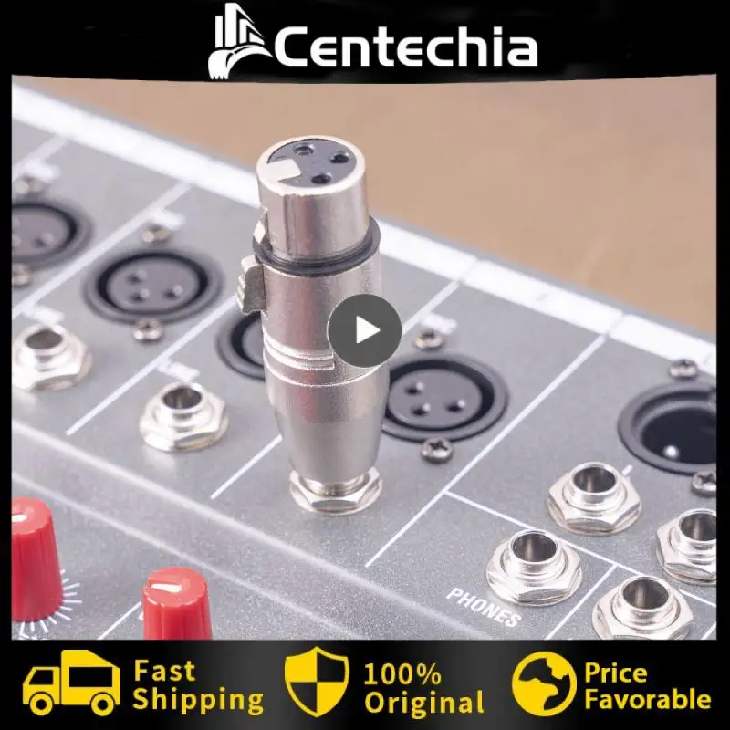 

85mm 18mm Suitable For Multiple Devices Female Head Shield External Signal Interference Xlr Connector Stereo Gold-plated Plug