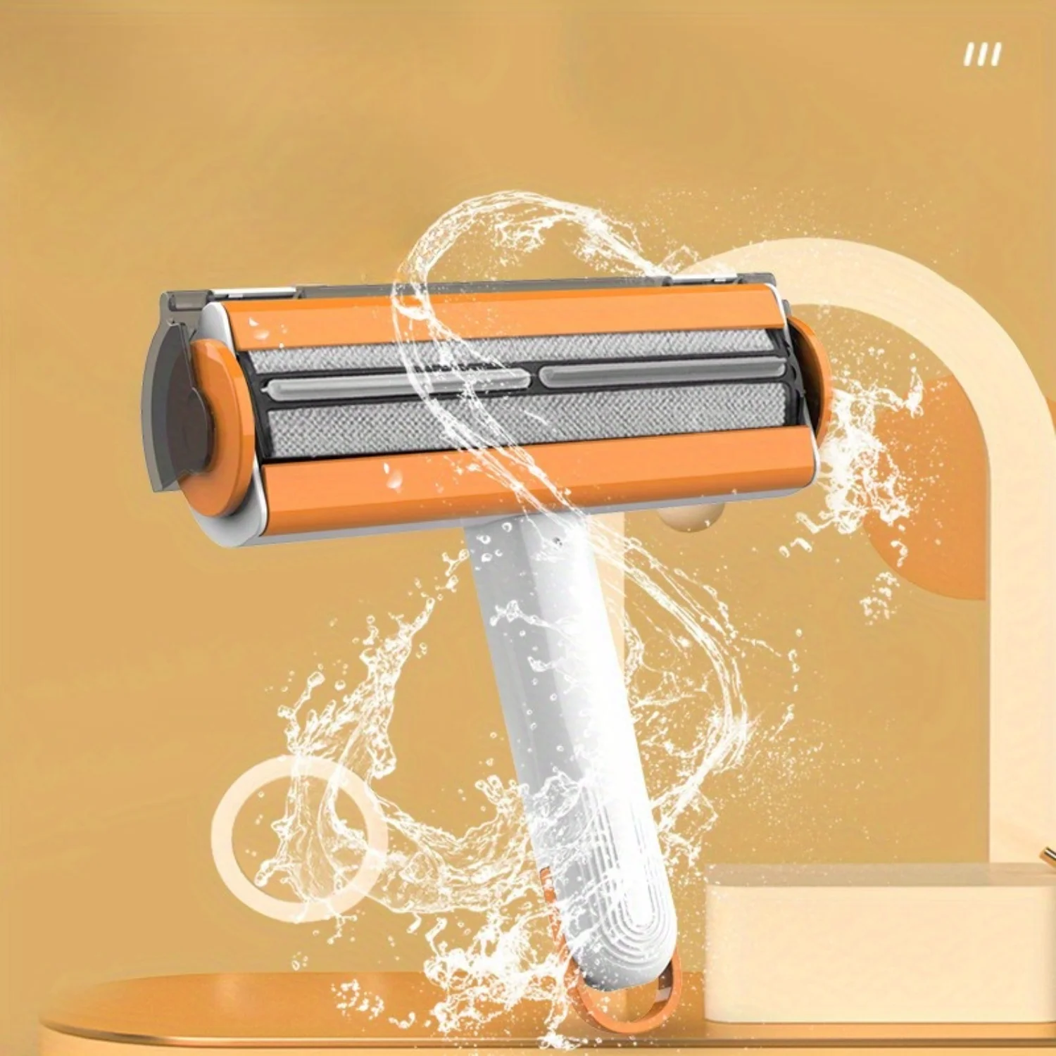 Щетка для удаления шерсти домашних животных двухсторонний электростатический