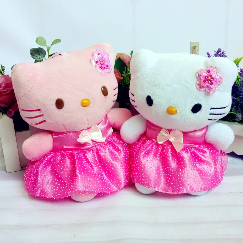 

Hellokitty Plush Toy Wedding Dress Wedding Prize Claw Doll Christmas Gift
