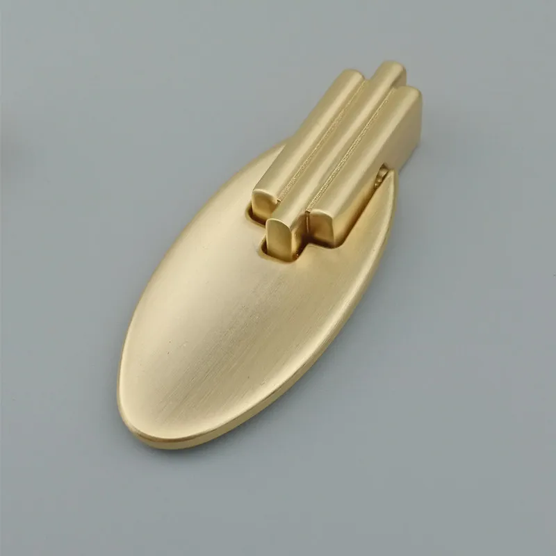 

Ручка для шкафа золотая цинковый сплав