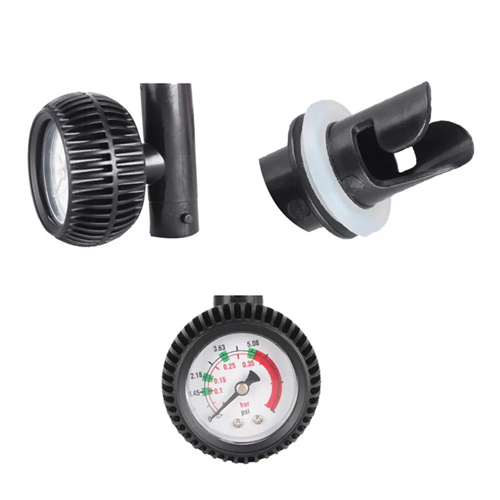 

1pc Air Pressure Gauge Gauge Waterproof Provision Of Up To 5.08psi Or 0.35 Bar Readings 9.5x6.5cm For HR Valves And Pump Hoses