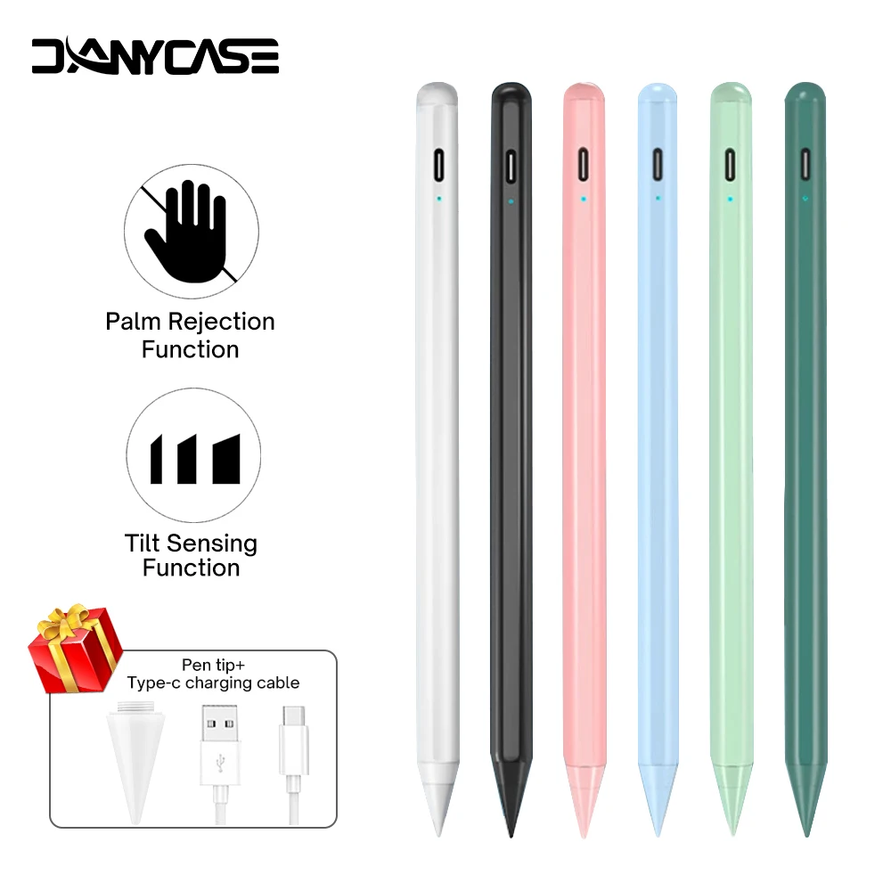 Для iPad карандаш с наклоном ладони стилус для Apple Pencil 2 1 Pen Pro 11 12 9 Air 4 7th 8th mini 5 |
